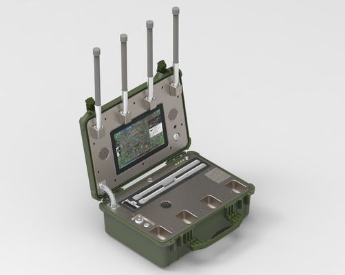 কেনা 2.৪জি ৫.৮জি ১.৪জি ৫.২জি ৯০০ মিটার ইউএভি ডিটেক্টর সিগন্যালিং সরঞ্জাম ইউএভি ডিফেন্স সিস্টেম স্যুটকেস অনলাইনে উৎপাদন