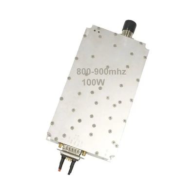 شراء 800-900MHz 100W GaN مكبر مكبر مكافحة الطائرات بدون طيار 700-1100MHz وحدة لنظام مكافحة الطائرات بدون طيار مكبر طاقة Fpv RF التصنيع عبر الإنترنت