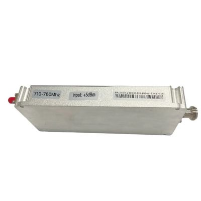 خرید 710-760MHz ماژول تقویت کننده قدرت RF 100W بدون منبع سیگنال برای تجهیزات Fpv Autel Dji با درجه حرارت و محافظت Vswr تولید آنلاین