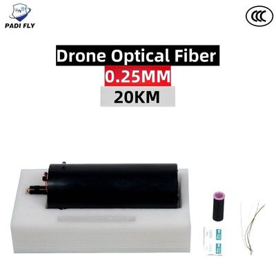 kaufen Ultraleichtgewicht 0,25 mm 20 km Langstrecken-Drohnen-Optikfaser mit Drohnen-Anti-Interferenzfunktion Online-Herstellung