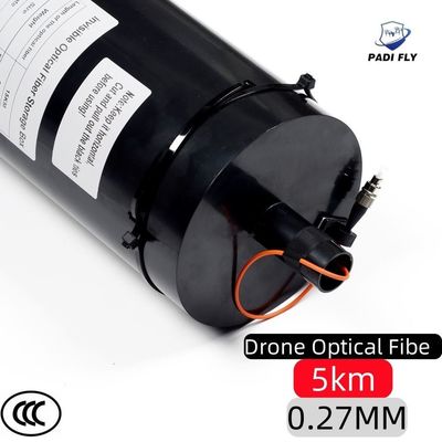comprar Distancia de vuelo de transmisión de imagen profesional 5 km 0.27 mm Accesorios de UAV ligeros Fpv Drone Fibra óptica Fabricación en línea