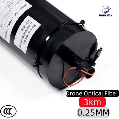 خرید پهنای باند بالا 3 کیلومتر تاخیر کم Fpv لوازم جانبی 0.25mm فایبر نوری UAV با کارایی بالا تولید آنلاین