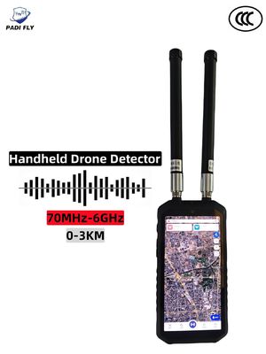 شراء كاشف يدوي عالي الجودة 0~3km Ultra Long Distance 70MHz~6GHz Ultra Wide Channel Signal Detection لنظام مكافحة الطائرات بدون طيار التصنيع عبر الإنترنت