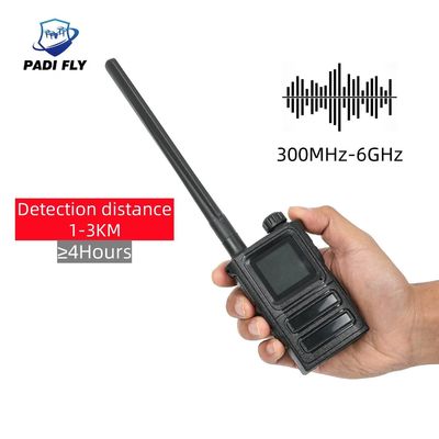 kupować Drable 300-6000MHz Ultra Wide Full-Band 2 Km Long Distance Signal Detector dla systemu antydronowego produkcja online