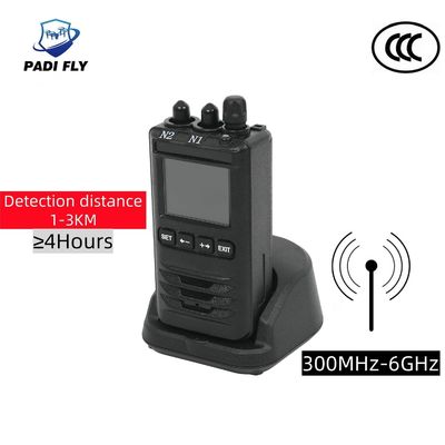 কেনা হ্যান্ডহেল্ড 300MHz-6GHz আল্ট্রা-ওয়াইড ফুল-ব্যান্ড অ্যান্টেনা ডিজি এফপিভি ইউএভি সনাক্তকরণ অ্যান্টি এফপিভি সনাক্তকরণ সিস্টেমের সাথে ড্রোন সনাক্তকরণ ডিটেক্টর সনাক্ত করুন অনলাইনে উৎপাদন