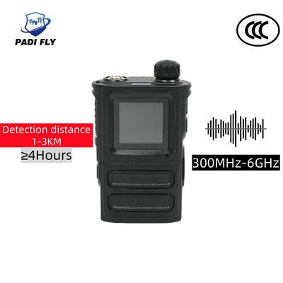 comprar 360 Vista Detección omnidireccional completa Detector de drones portátil con sistema de alarma y pantalla LCD de 1,5 pulgadas Fabricación en línea