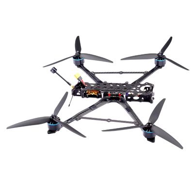 kaufen V2 XL10 V6 6S 10-Zoll FPV Racing Drohne mit Langstrecken-Freestyle-Zubehör, DJI Fpv ausgestattet, Motor, ESC, Akku enthalten Online-Herstellung