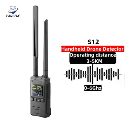 kopen Hot Sale S12 Handheld Drone Detector met 0-6GHz Frequency Range Detection Distance tot maximaal 5km voor Anti Drone online vervaardiging